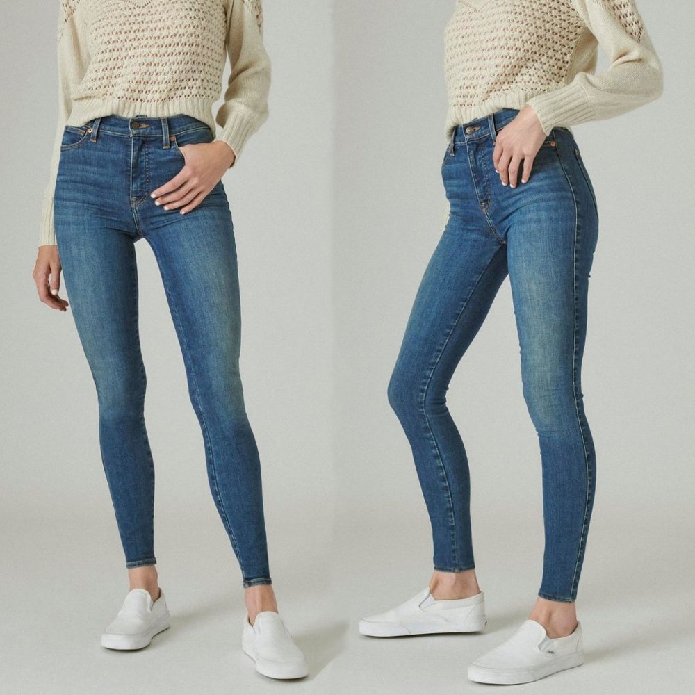 Lucky Brand Uni Fit High Rise Skinny Jeans